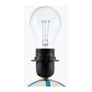 Modern European furniture - Lined Round Ceramic Table Lamp - www.oroatrade.com