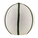 Modern European furniture - Lined Round Ceramic Table Lamp - www.oroatrade.com