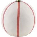 Modern European furniture - Round Lined Ceramic Table Lamp - www.oroatrade.com