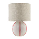 Modern European furniture - Round Lined Ceramic Table Lamp - www.oroatrade.com