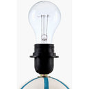 Modern European furniture - Round Lined Ceramic Table Lamp - www.oroatrade.com