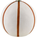 Modern European furniture - Round Lined Ceramic Table Lamp - www.oroatrade.com