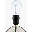 Modern European furniture - Round Lined Ceramic Table Lamp - www.oroatrade.com