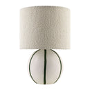 Modern European furniture - Round Lined Ceramic Table Lamp - www.oroatrade.com
