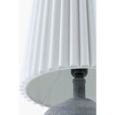 Hospitality furniture - Fluted Linen Table Lamp Set (2) - www.oroatrade.com