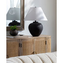 Modern European furniture - Empire Linen Shade Table Lamp - www.oroatrade.com