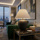 Modern European furniture - Empire Linen Shade Table Lamp - www.oroatrade.com