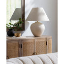 Modern European furniture - Empire Linen Shade Table Lamp - www.oroatrade.com