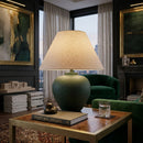 Modern European furniture - Empire Linen Shade Table Lamp - www.oroatrade.com