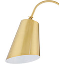 Hospitality furniture - Gold Metal Accent Floor Lamp - www.oroatrade.com