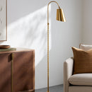 Hospitality furniture - Gold Metal Accent Floor Lamp - www.oroatrade.com