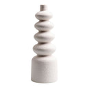 Hospitality furniture - White Ceramic Layered Vase - www.oroatrade.com