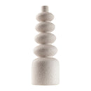 Hospitality furniture - White Ceramic Layered Vase - www.oroatrade.com