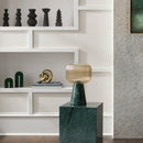 Hospitality furniture - Black Ceramic Geometrical Vase Set (5) - www.oroatrade.com