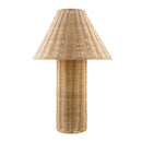 Modern European furniture - Beige Rattan Accent Table Lamp - www.oroatrade.com