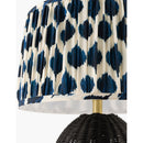 Modern European furniture - Blue Patterned Fabric Table Lamp - www.oroatrade.com