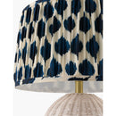 Modern European furniture - Blue Patterned Fabric Table Lamp - www.oroatrade.com