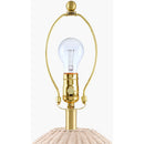 Modern European furniture - Blue Patterned Fabric Table Lamp - www.oroatrade.com