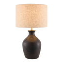Hospitality furniture - Linen Drum Shade Table Lamp - www.oroatrade.com