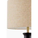 Hospitality furniture - Linen Drum Shade Table Lamp - www.oroatrade.com