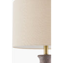 Hospitality furniture - Linen Drum Shade Table Lamp - www.oroatrade.com
