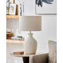 Hospitality furniture - Linen Drum Shade Table Lamp - www.oroatrade.com