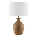 Hospitality furniture - Linen Drum Shade Table Lamp - www.oroatrade.com