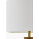 Hospitality furniture - Linen Drum Shade Table Lamp - www.oroatrade.com