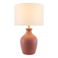 Hospitality furniture - Linen Drum Shade Table Lamp - www.oroatrade.com