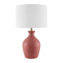 Hospitality furniture - Linen Drum Shade Table Lamp - www.oroatrade.com