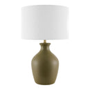 Hospitality furniture - Linen Drum Shade Table Lamp - www.oroatrade.com