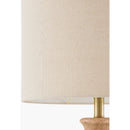 Hospitality furniture - Linen Drum Shade Table Lamp - www.oroatrade.com