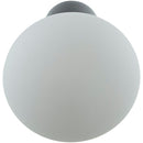 Modern European furniture - Oval White Glass Table Lamp - www.oroatrade.com