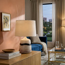 Hospitality furniture - Brown Speckled Ceramic Table Lamp - www.oroatrade.com