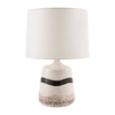 Hospitality furniture - Brown Speckled Ceramic Table Lamp - www.oroatrade.com