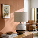 Hospitality furniture - Dotted Ceramic Accent Table Lamp - www.oroatrade.com
