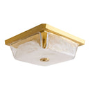 Modern European furniture - Gold Clear Glass Wall Lamp - www.oroatrade.com