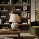 Hospitality furniture - Rustic Brown Ceramic Table Lamp - www.oroatrade.com