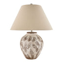 Hospitality furniture - Rustic Brown Ceramic Table Lamp - www.oroatrade.com