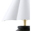 Contract furniture - Scallop Folded Linen Table Lamp - www.oroatrade.com