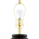 Contract furniture - Scallop Folded Linen Table Lamp - www.oroatrade.com