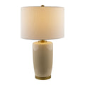 Hospitality furniture - Glazed Ceramic Linen Table Lamp - www.oroatrade.com
