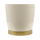 Hospitality furniture - Glazed Ceramic Linen Table Lamp - www.oroatrade.com