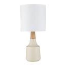 Modern European furniture - Drum Linen Shade Table Lamp - www.oroatrade.com