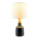 Modern European furniture - Drum Linen Shade Table Lamp - www.oroatrade.com