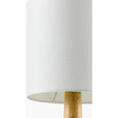 Modern European furniture - Drum Linen Shade Table Lamp - www.oroatrade.com