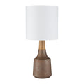 Modern European furniture - Drum Linen Shade Table Lamp - www.oroatrade.com