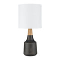 Modern European furniture - Drum Linen Shade Table Lamp - www.oroatrade.com
