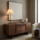 Hospitality furniture - Pleated Linen Accent Table Lamp - www.oroatrade.com