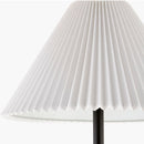 Modern European furniture - Pleated Linen Accent Floor Lamp - www.oroatrade.com